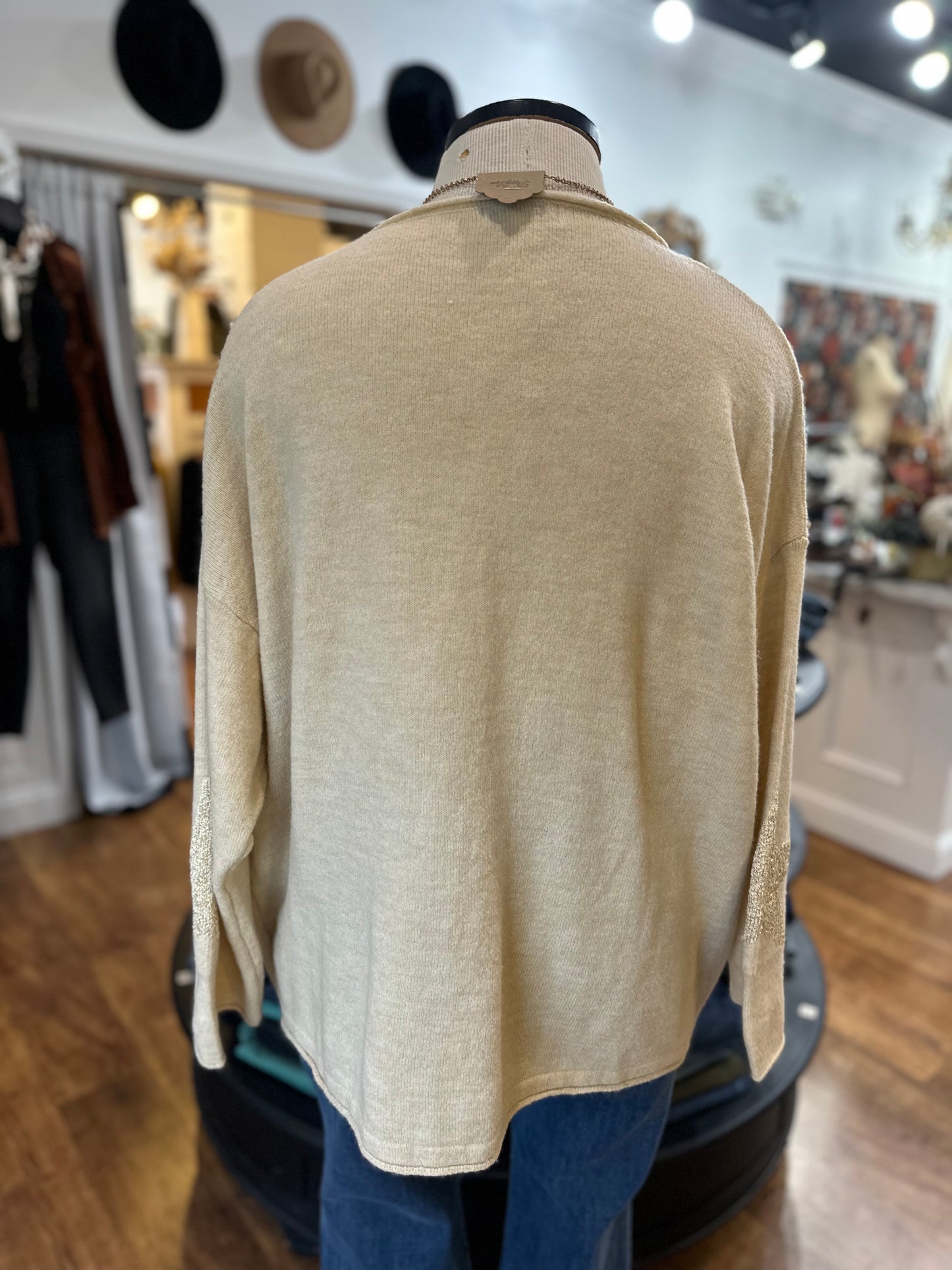 Above The Stars Sweater