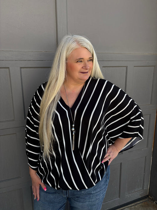 Cheerful Energy Striped Top