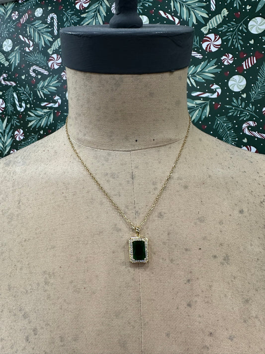 Emerald City Pendant Necklace