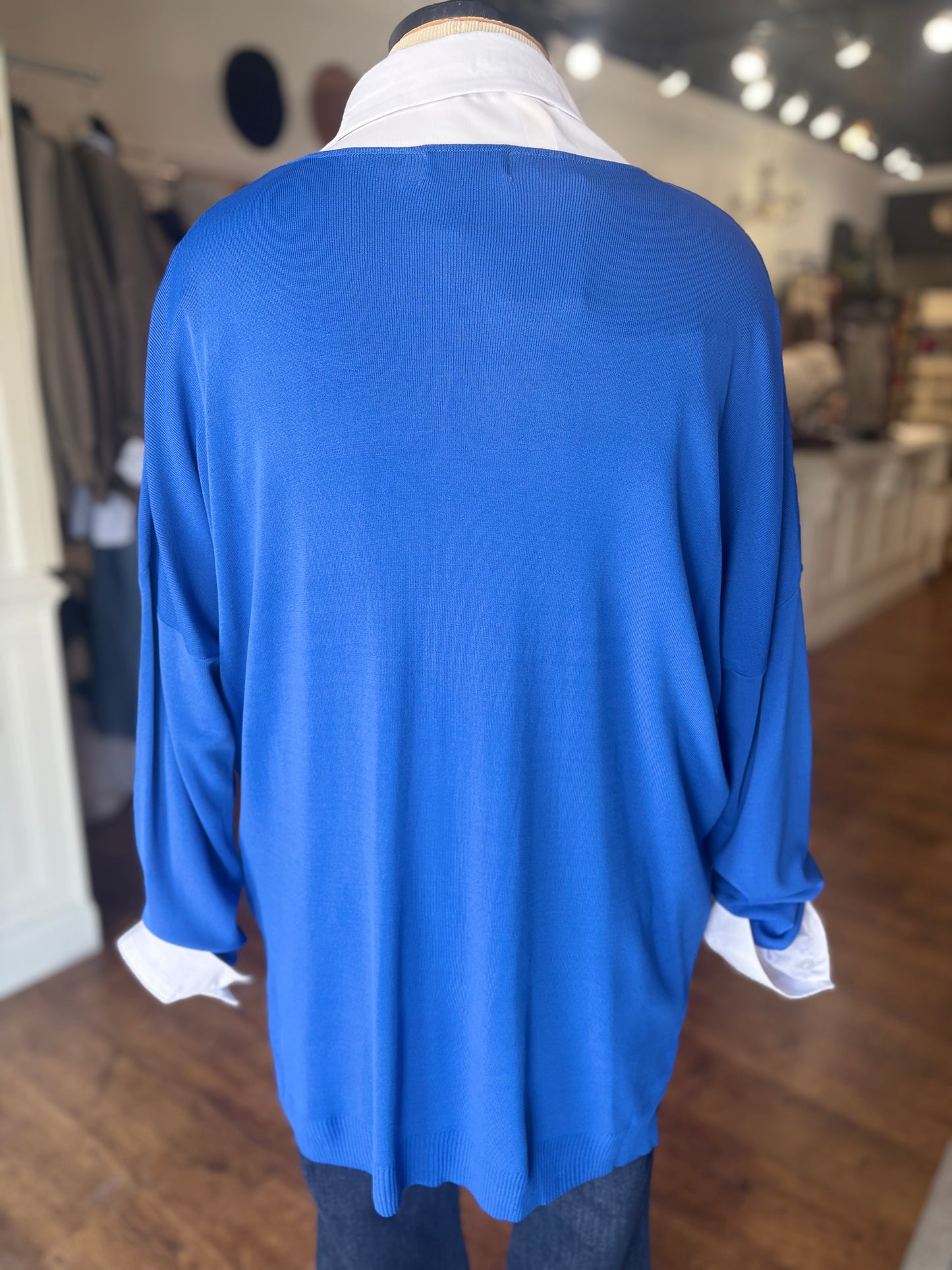 What About Now Sweater ~ Royal