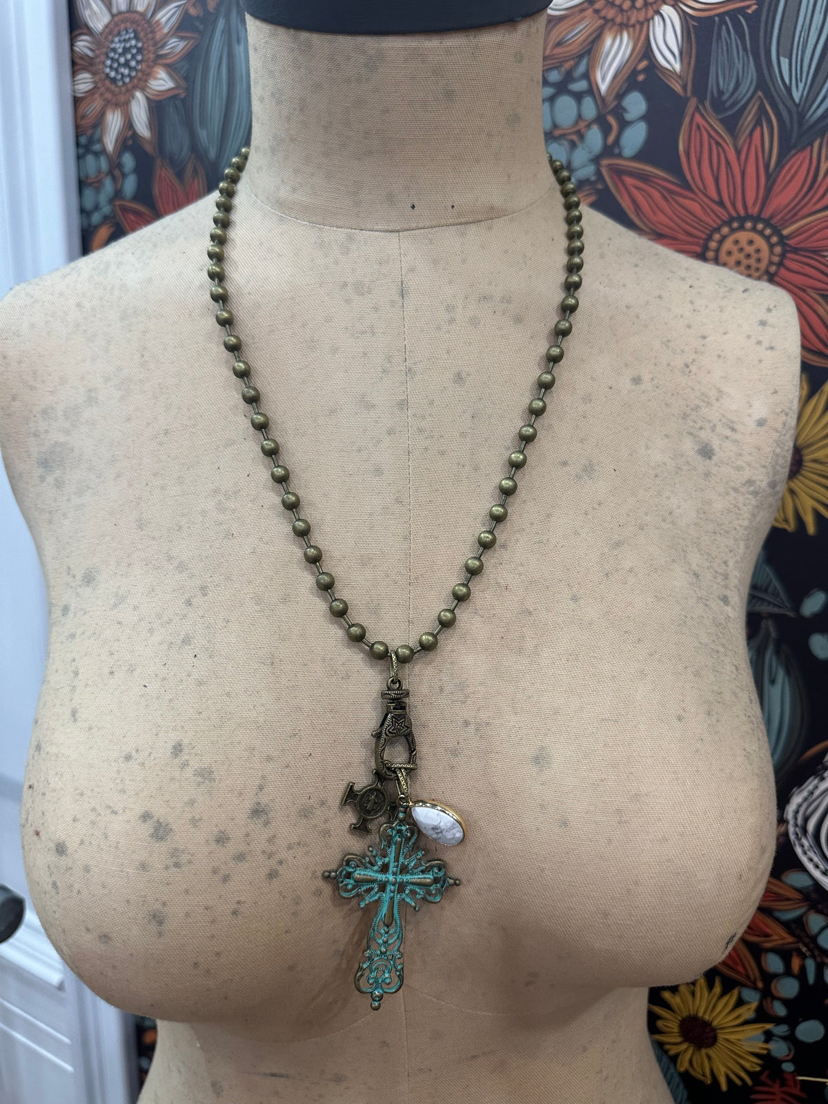 Weathered Faith Necklace
