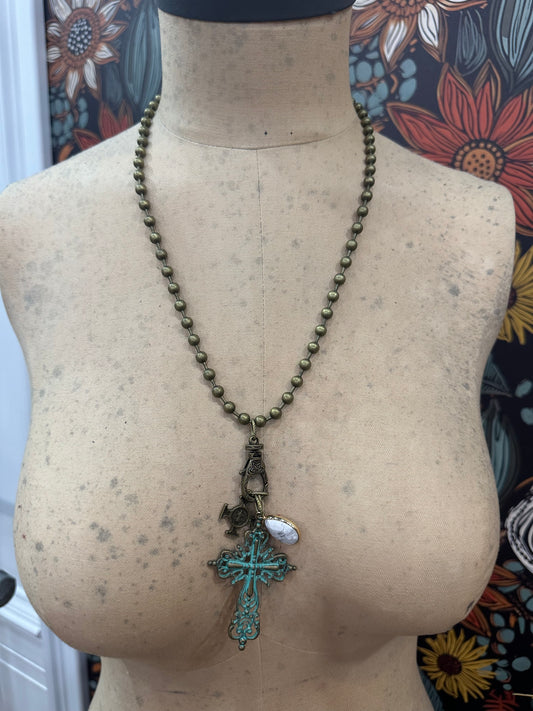 Weathered Faith Necklace