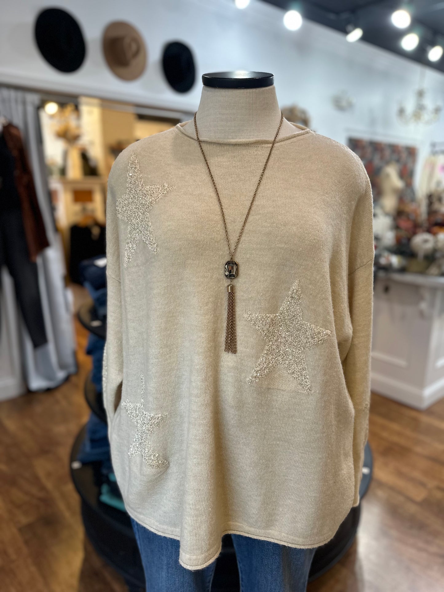 Above The Stars Sweater