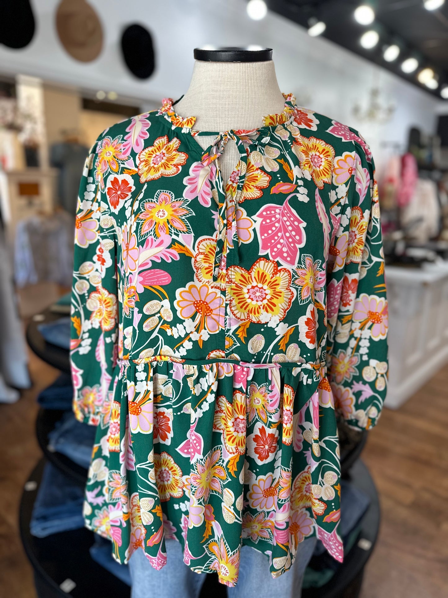 Taking The High Road Babydoll Top