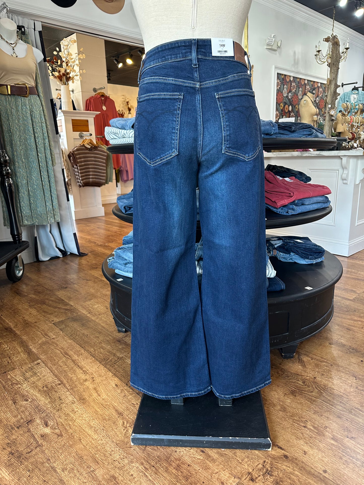 Judy Blue High Waist Lux Retro Wide Jean ~ EMERSON