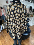 Tell It All Leopard Print Sweater Dress ~ Black/Mocha