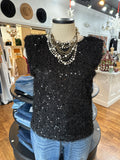 Mesmerizing Sight Sequin Top