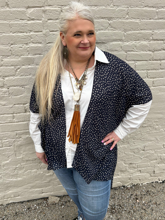 Perfect Piece Polka Dot Kimono