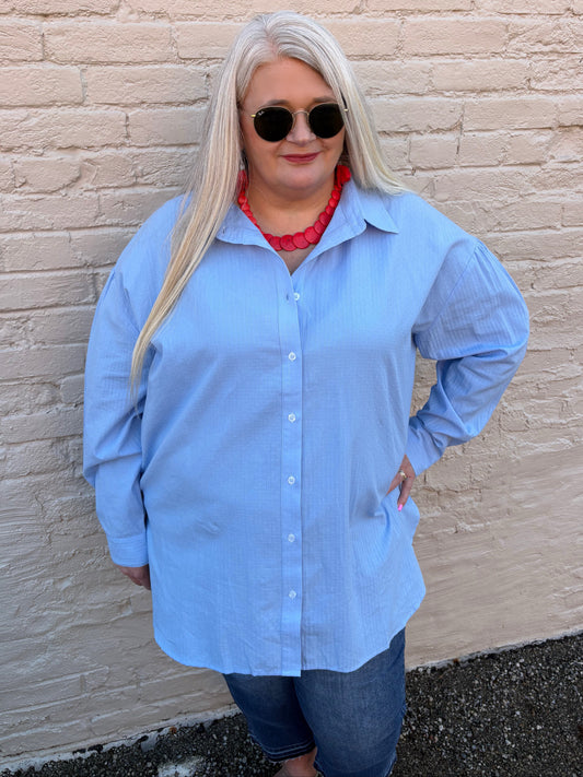 Never Wait Button Down Shirt