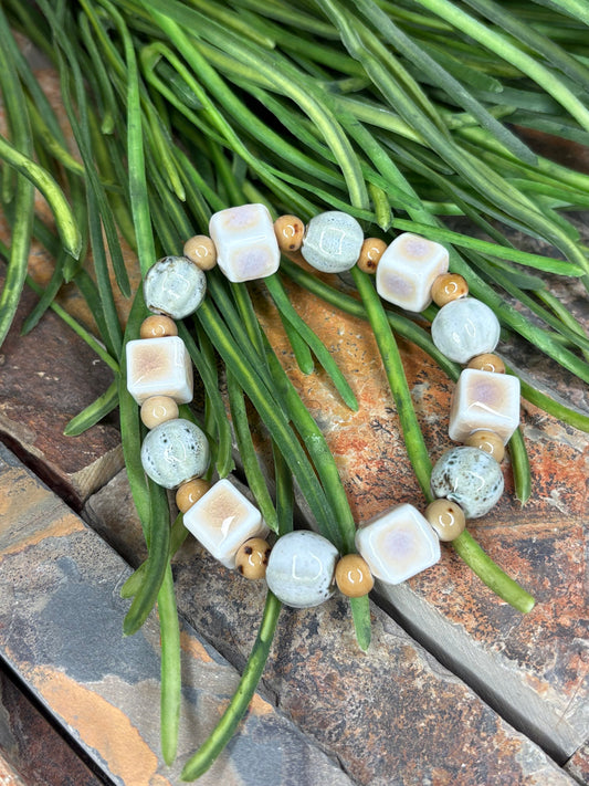 In My Element Beaded Bracelet ~ Ocean