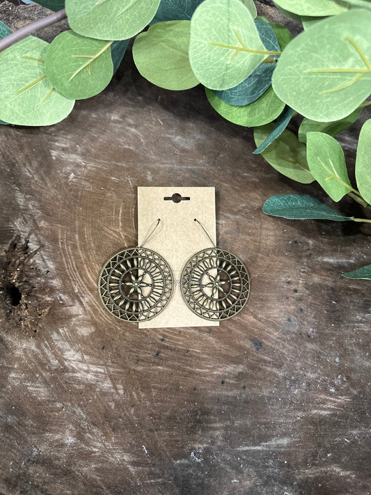 Better Chances Medallion Earrings