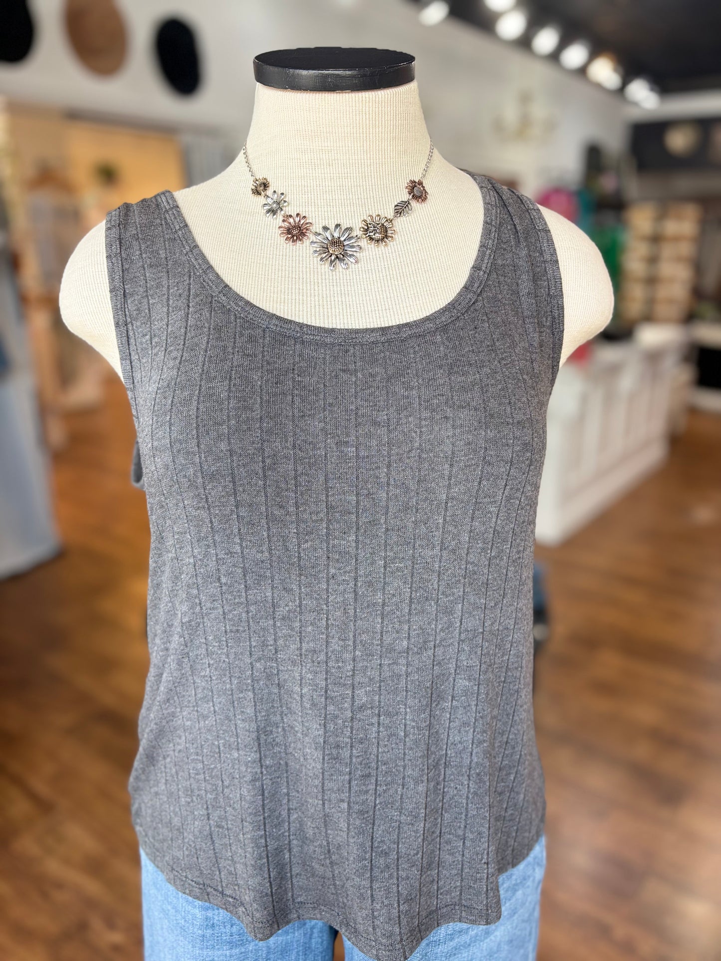 Slate Essential Tank Top