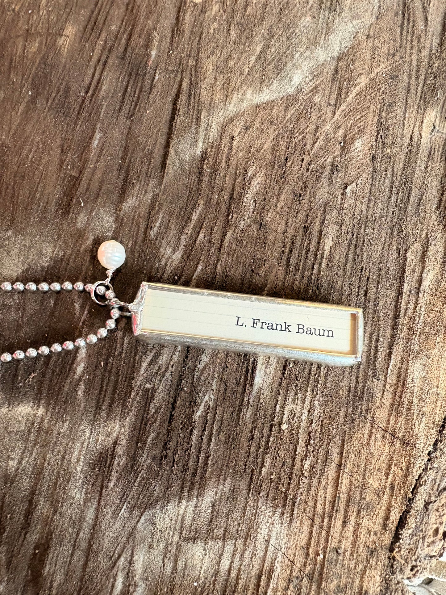 Tell My Story Necklace ~ Wizard of Oz