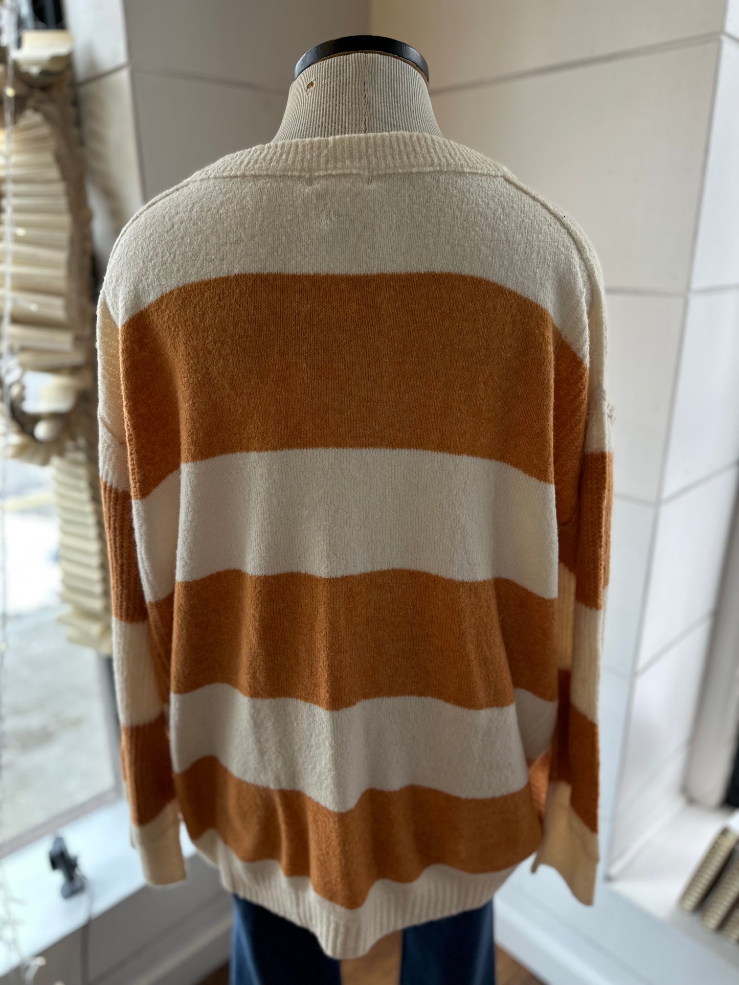 In Other Words Striped Sweater