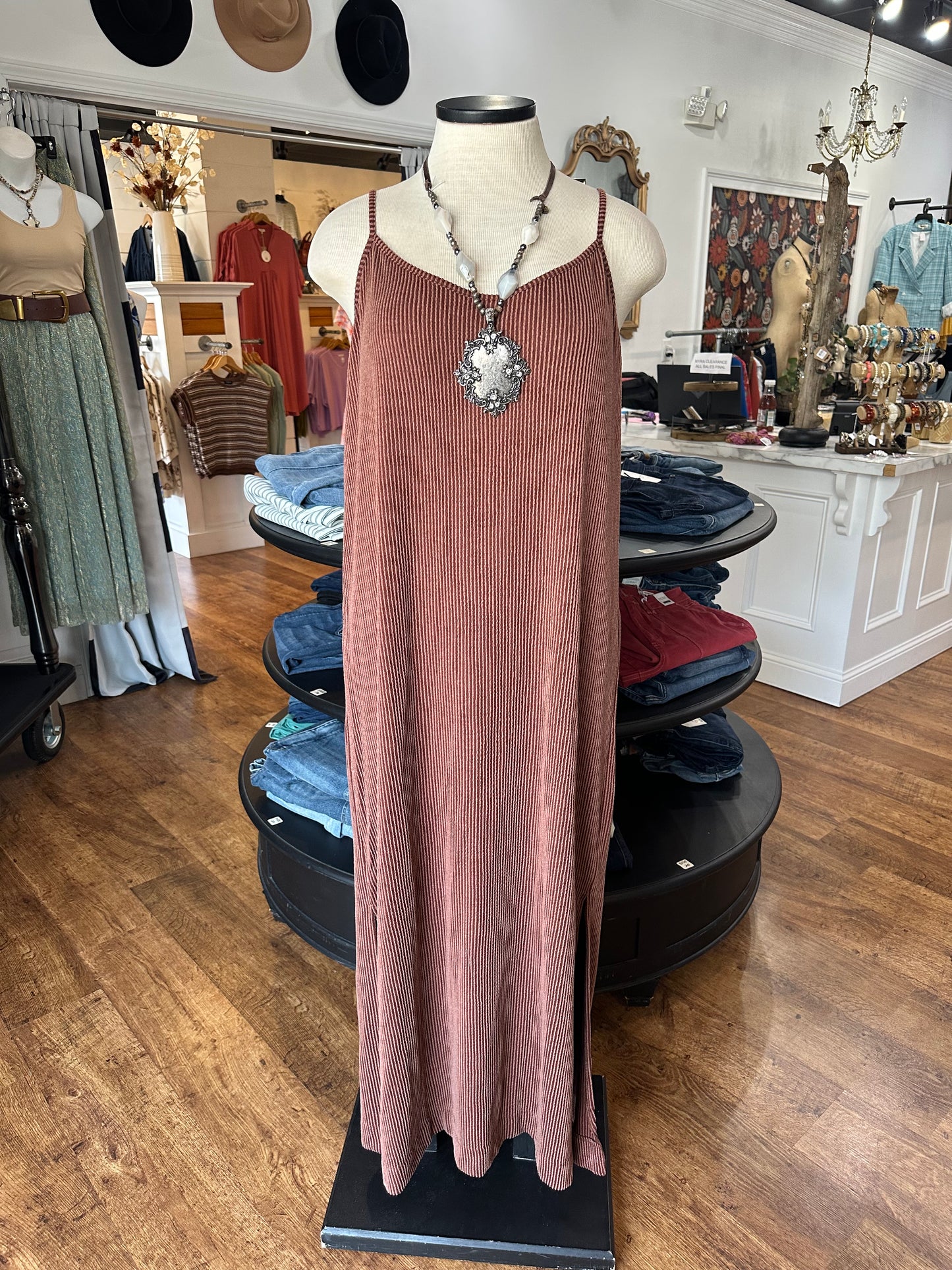 In Your Element 2 Piece Maxi Dress Set