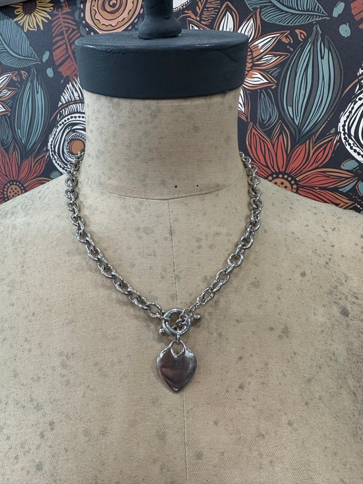 Full Of It Chain Necklace / Art by Amy
