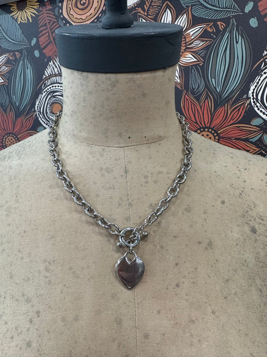 Full Of It Chain Necklace / Art by Amy
