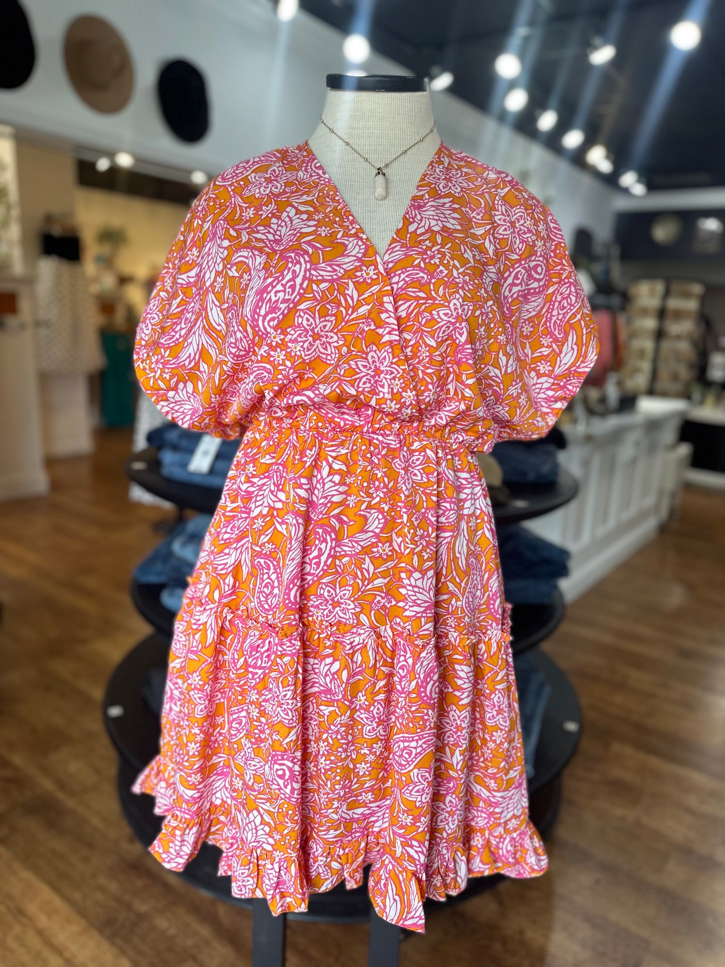 Flutter And Flounce Dress