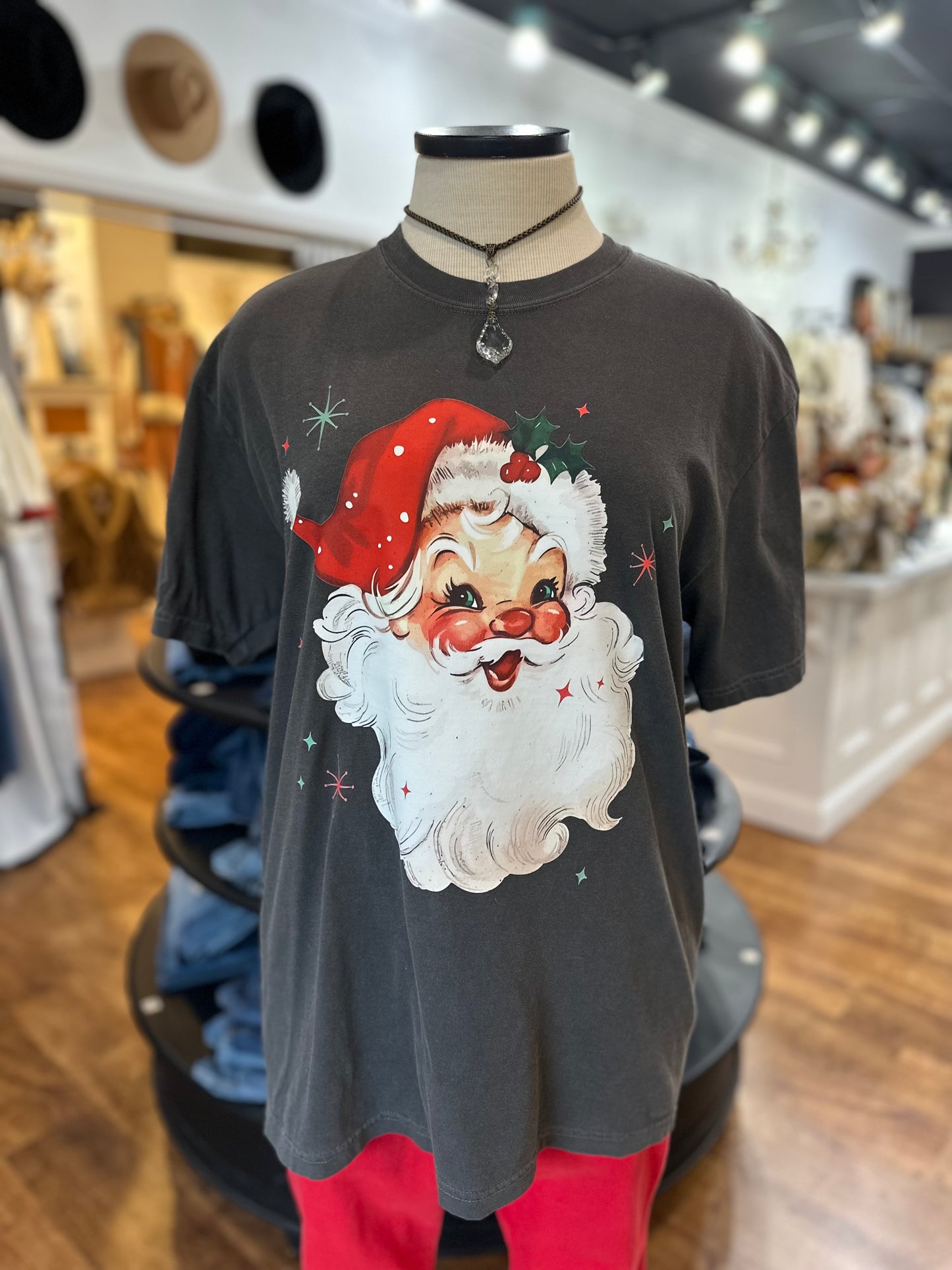 Retro Santa Graphic Tee