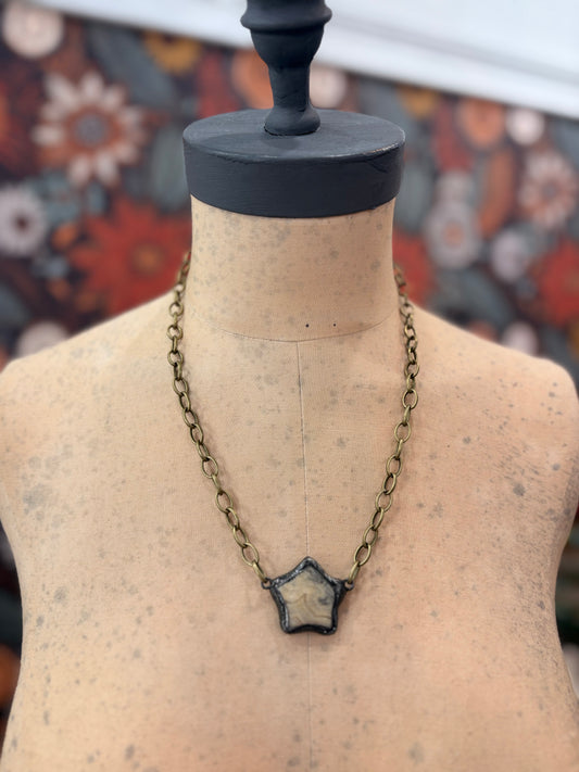 Moonglow Star Necklace