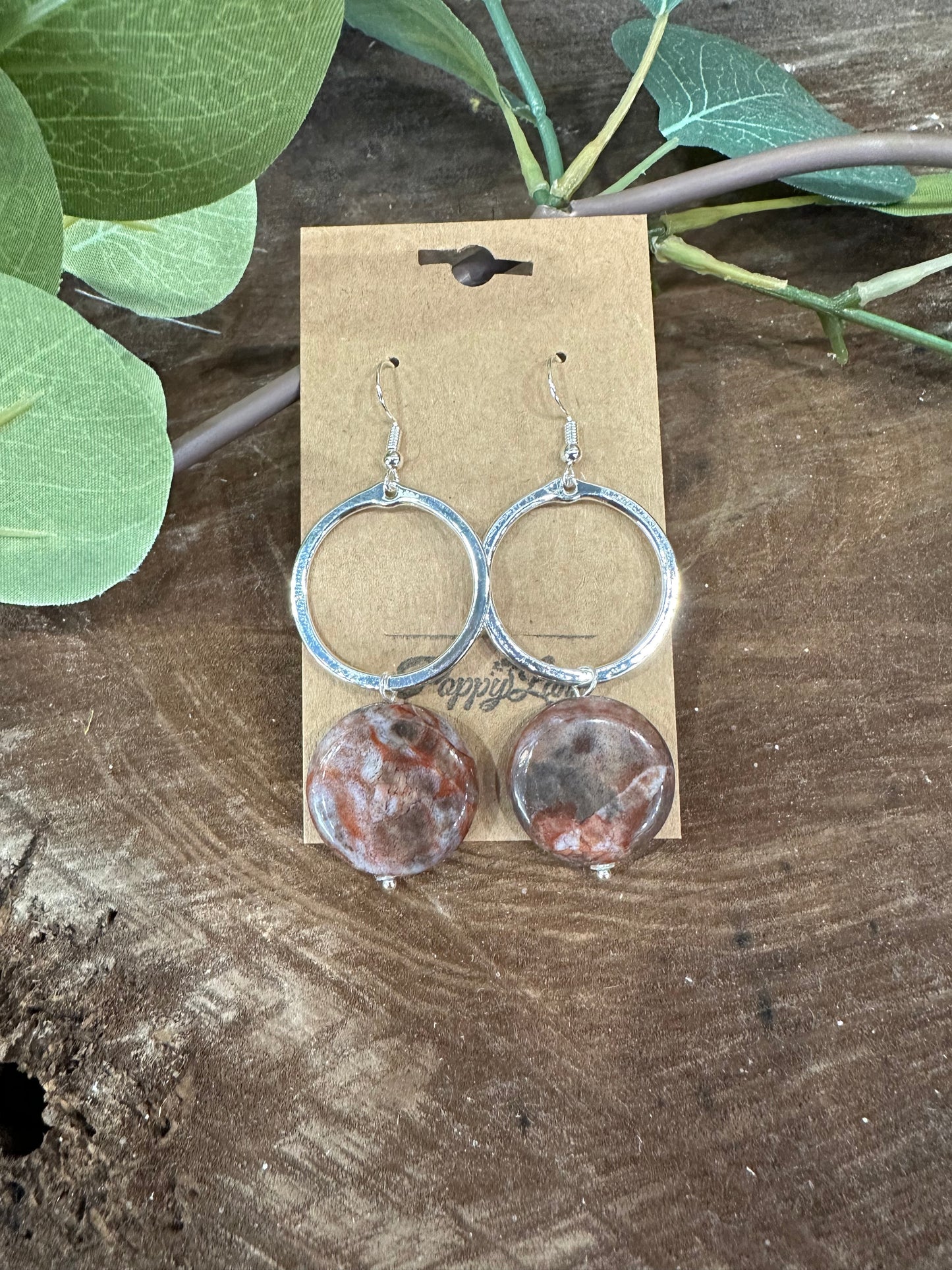 Maison Earrings ~ Silver