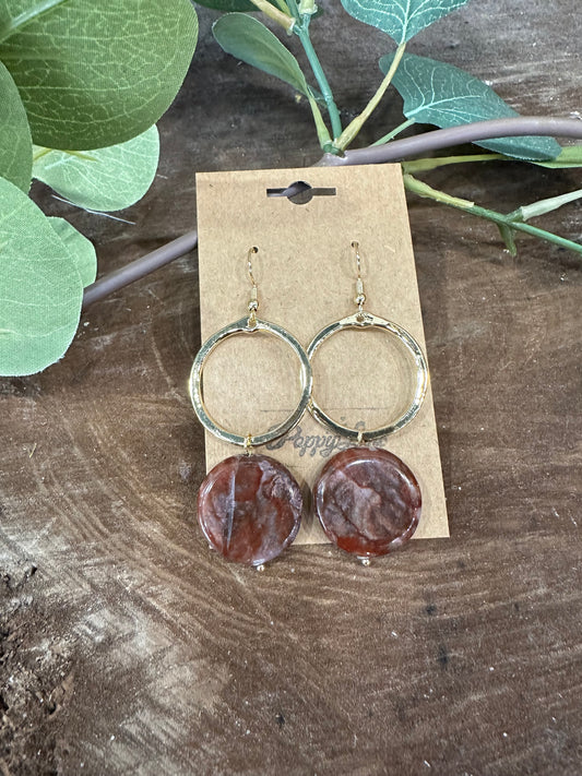 Maison Earrings ~ Gold