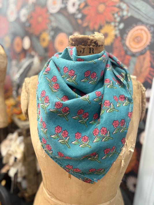 Gypsy Scarves ~ Bright Teal