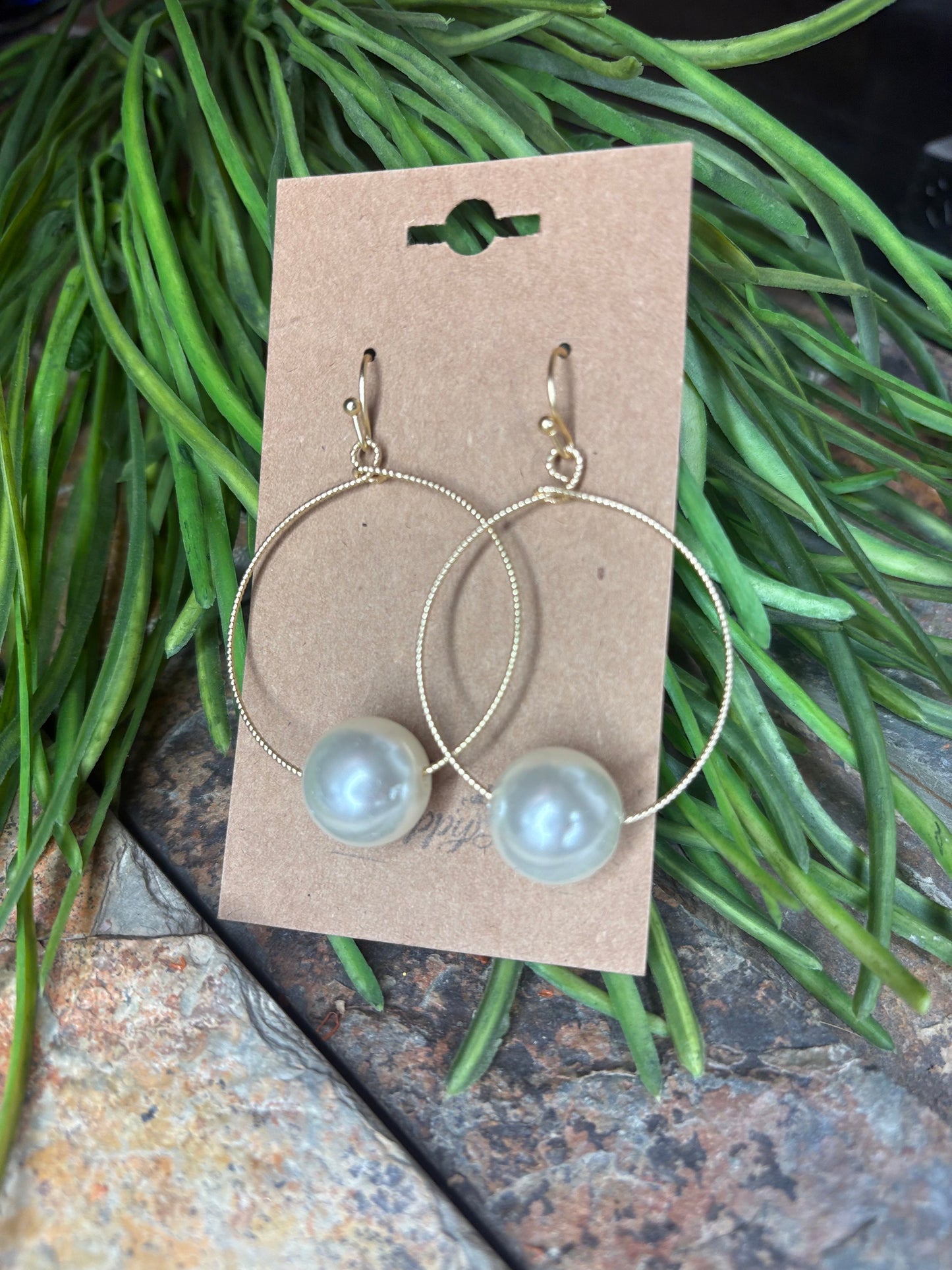 Audrey Pearl Drop Earrings