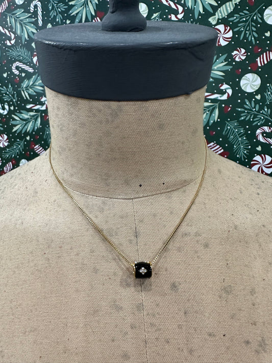 Know Your Worth Roller Charm Necklace