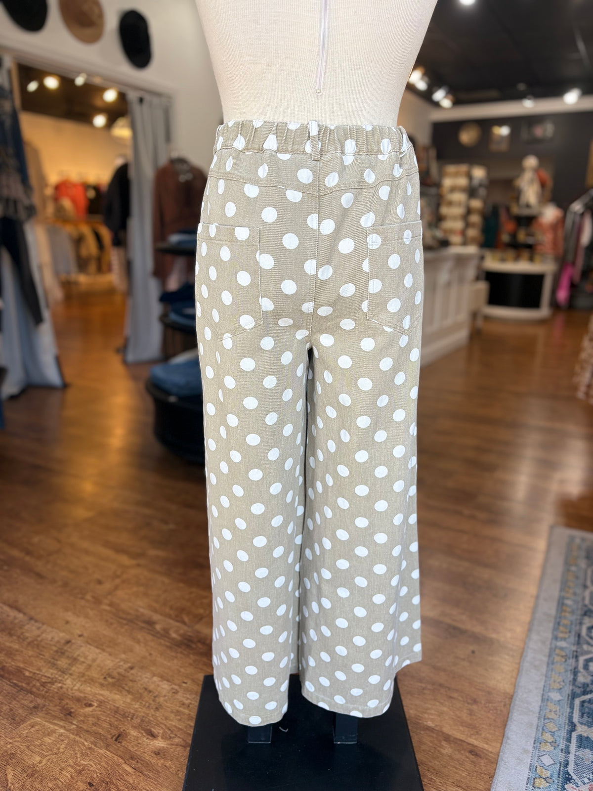 Cafe Today Polka Dot Jeans