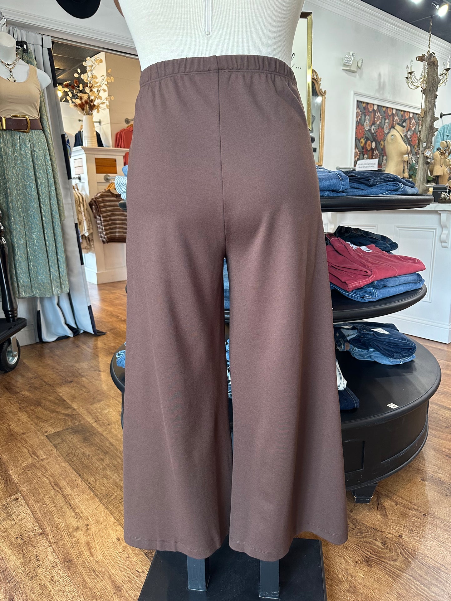 Always Easy Ponte Pants  ~ Brown