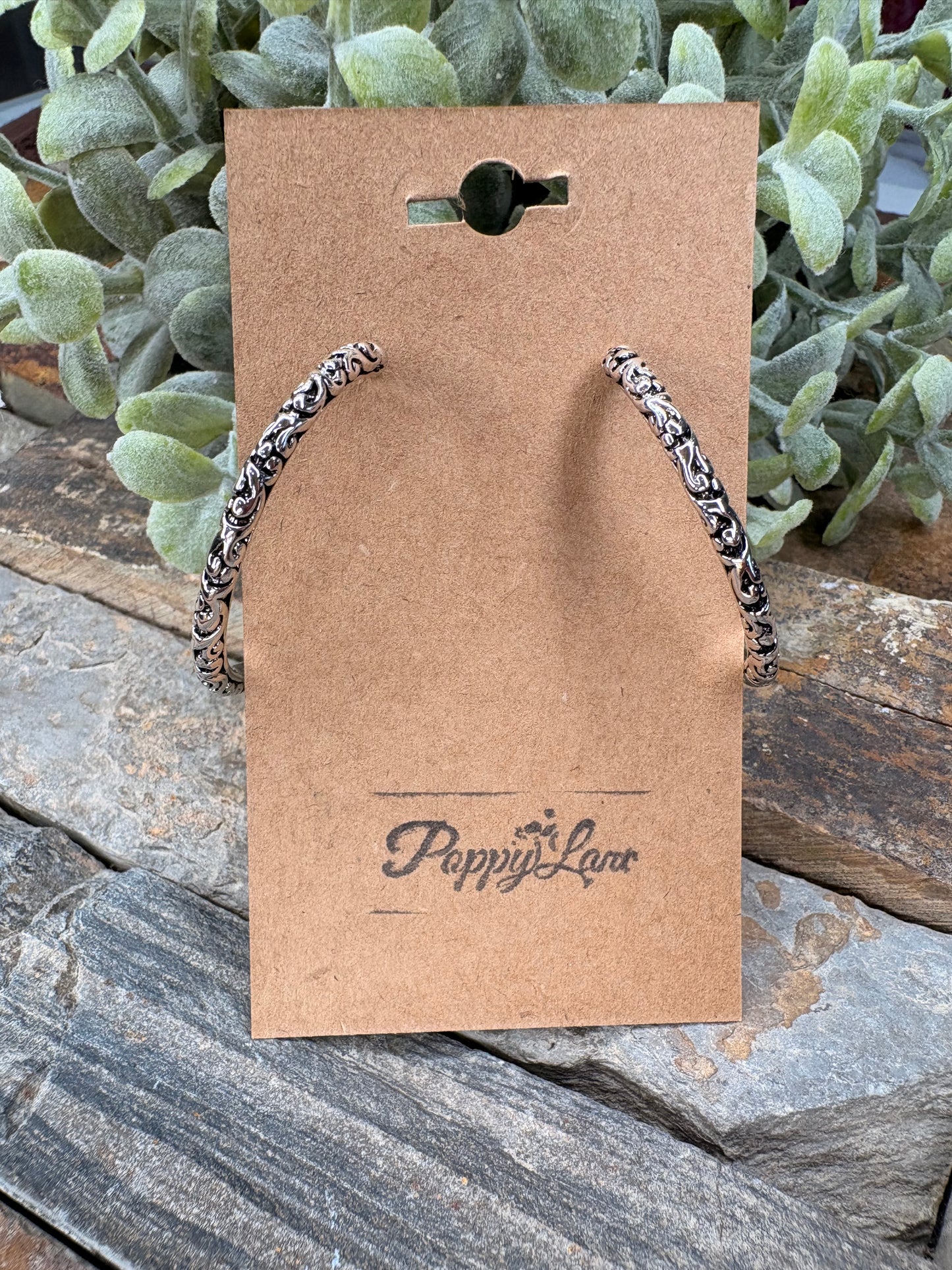 Silver Lining Hoop Earrings