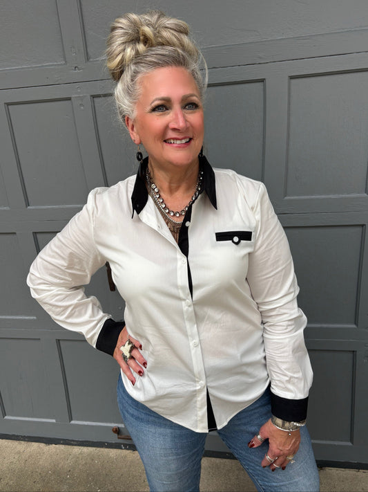 Good To See You Colorblock Top