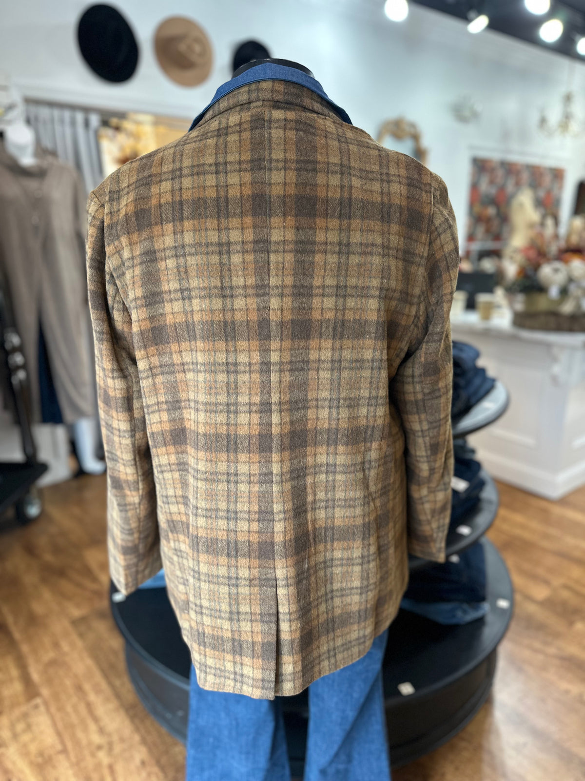 Autumn Edit Plaid Blazer