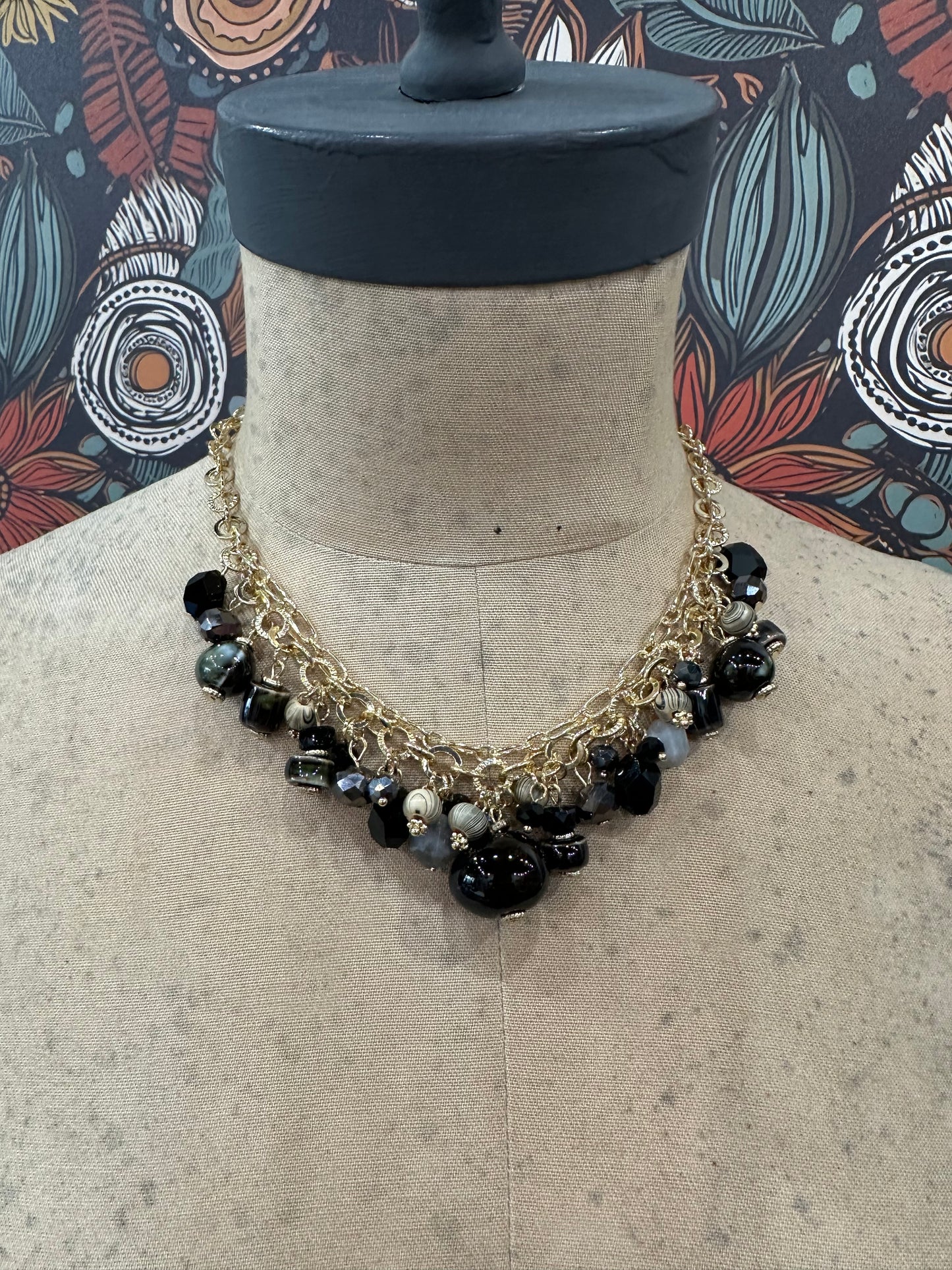 Make The Most Beaded Fringe Necklace Set