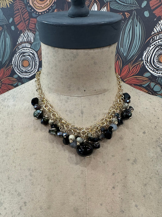 Make The Most Beaded Fringe Necklace Set