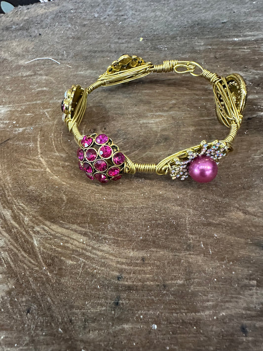 Glamour Girl Gold Bangle