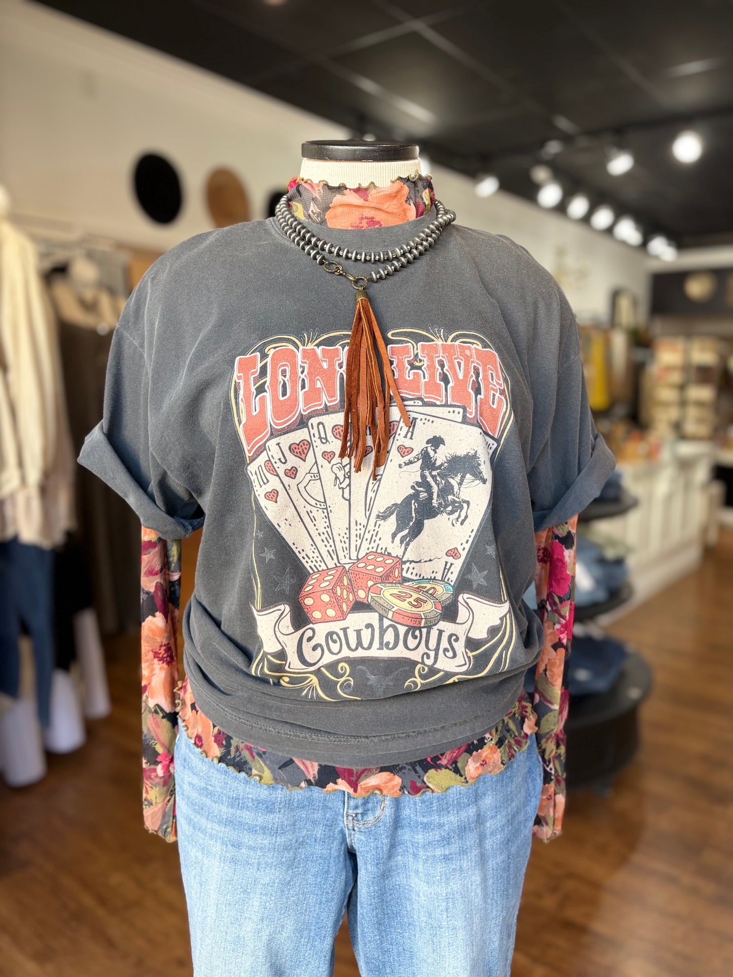 Long Live Cowboys Graphic Tee