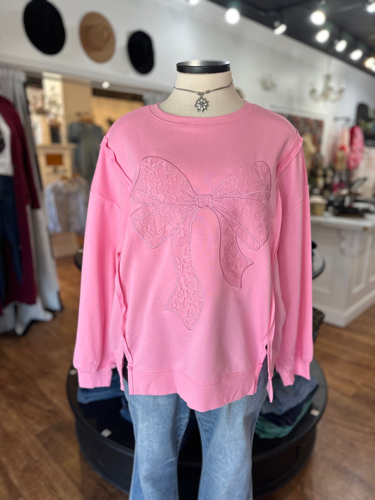 Cute As A Bow Sweatshirt