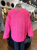 Fashionably Late Quilted Jacket