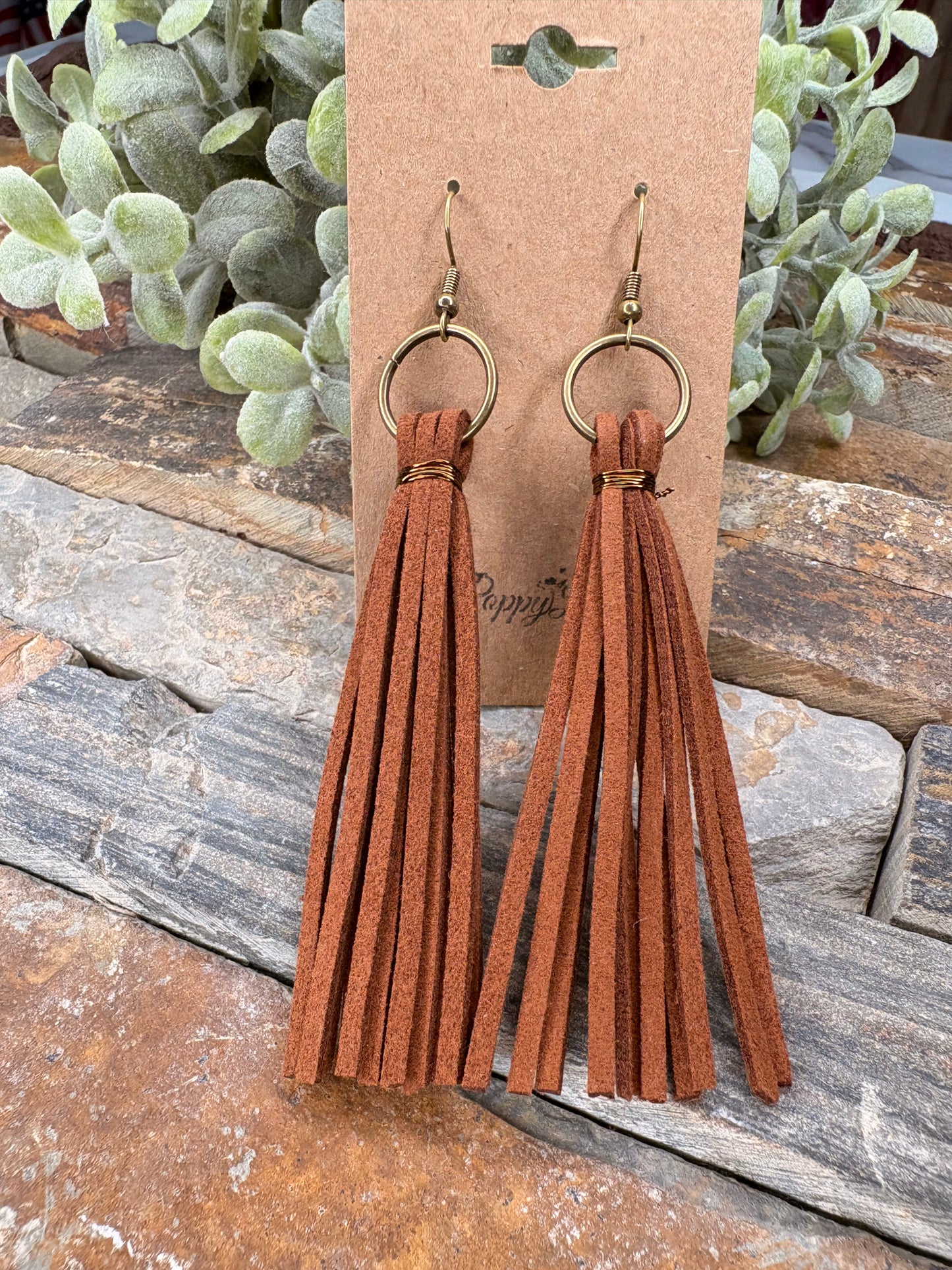 Whiskey Fringe Earrings