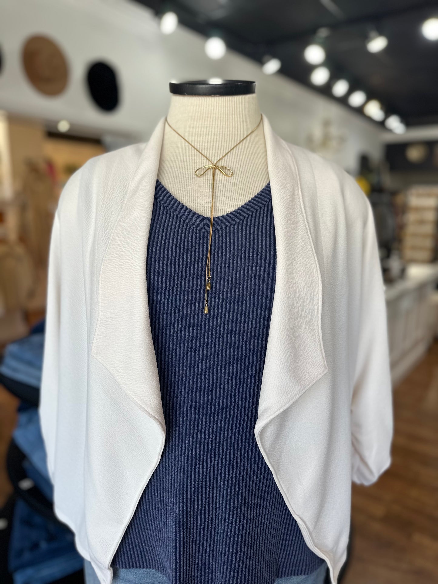 The Favorite Time Ivory Blazer