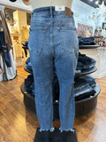 Judy Blue High Waist Skinny Jean Shark Bit Hem ~ ATHENA