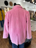 Insta Famous Corduroy Blazer ~ Washed Pink