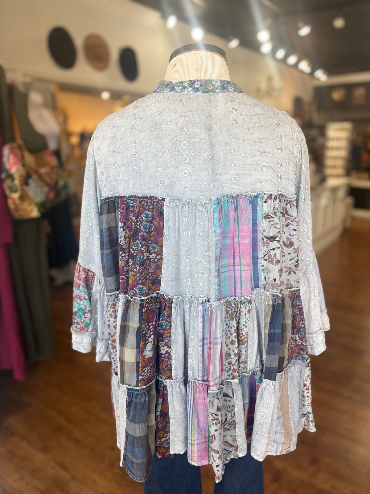 Sunday Soul Patchwork Top