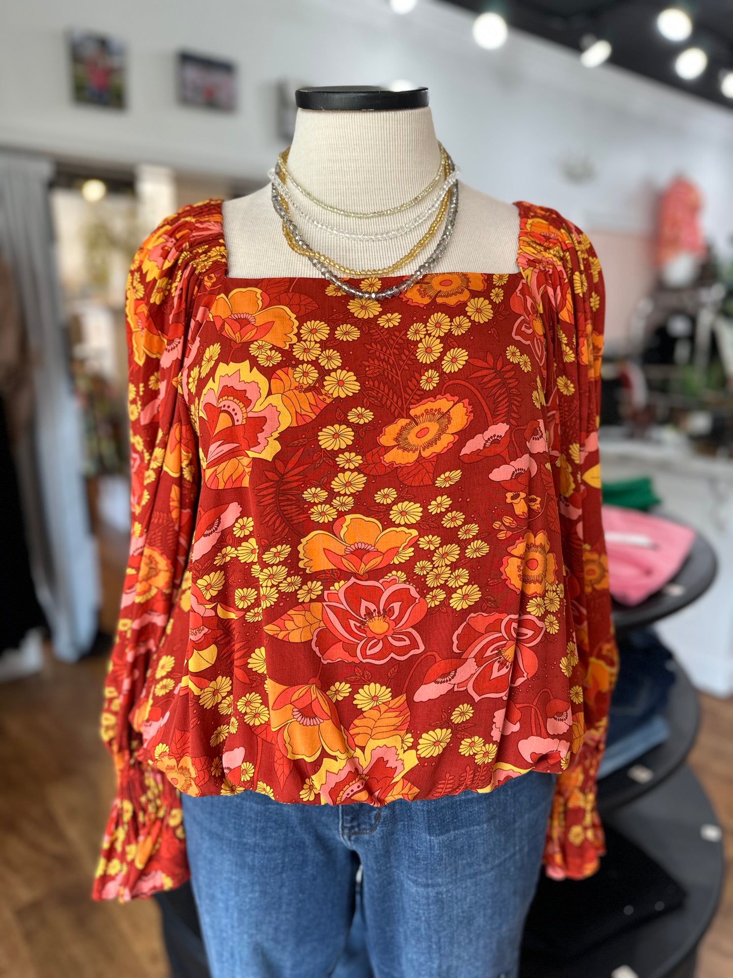 Simply Grand Floral Top