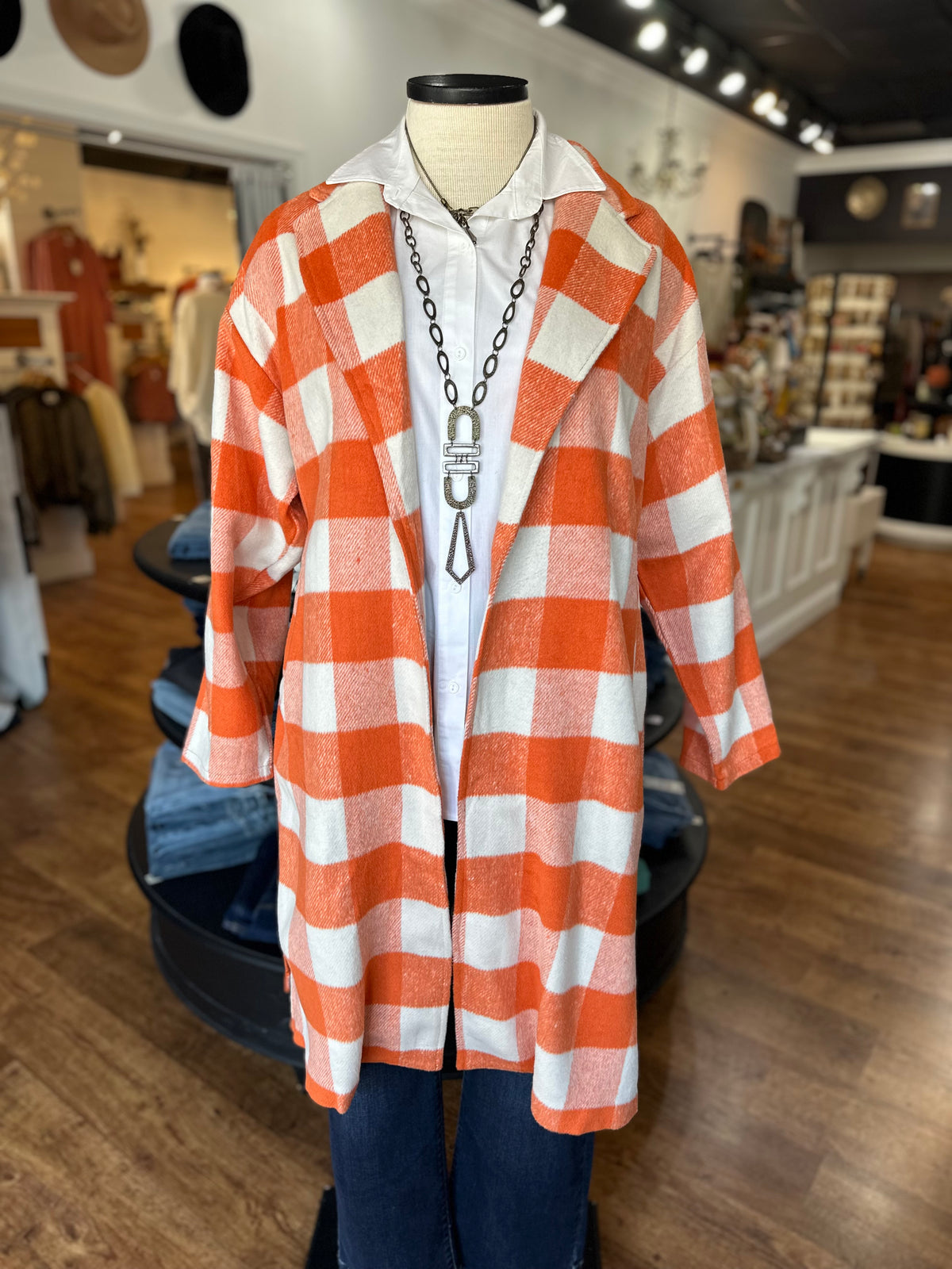 Easy Afternoon Plaid Shacket