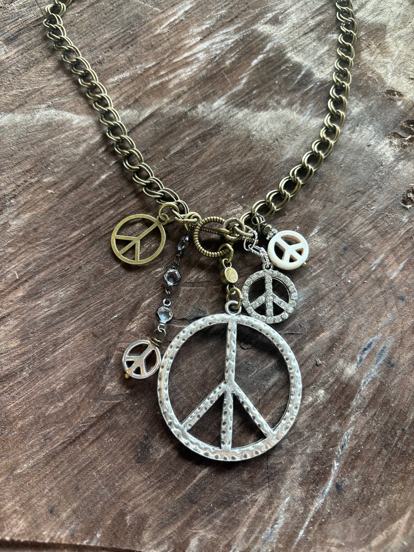 My Path To Peace Charm Necklace