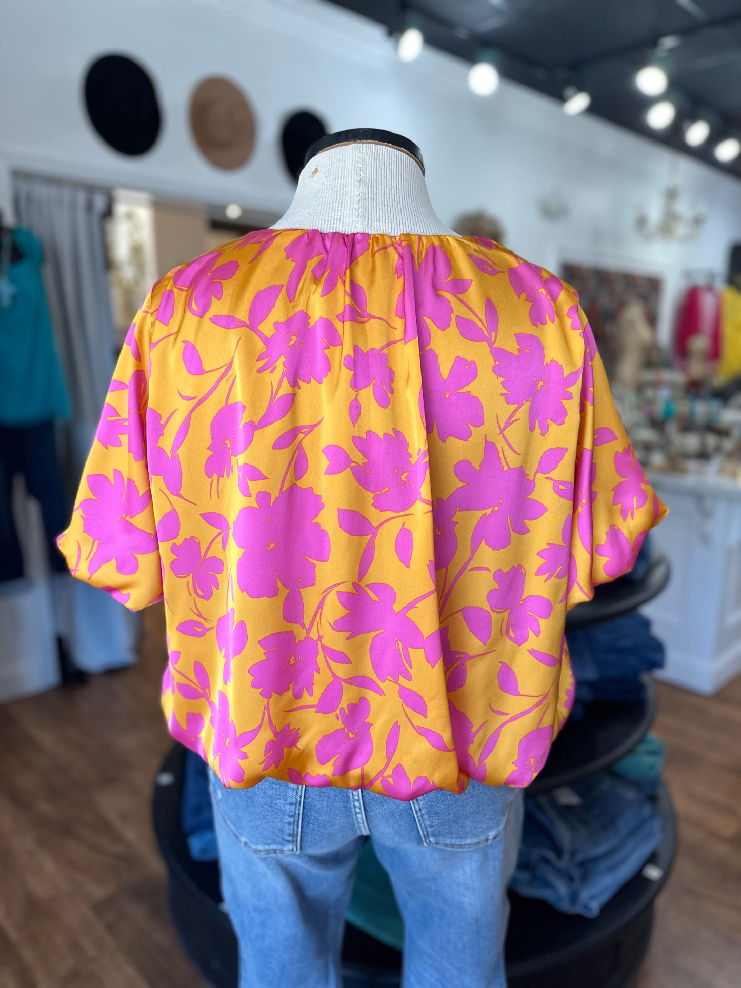 Always Stylish Floral Top