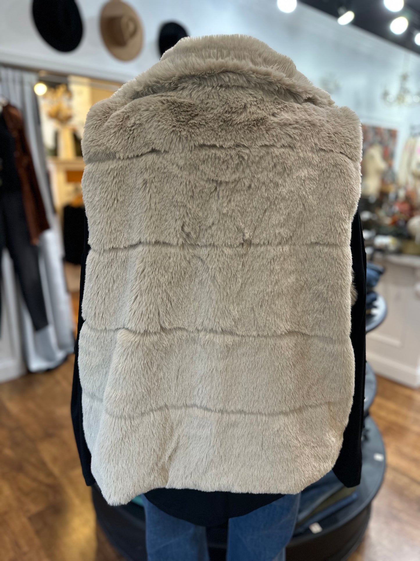 Turn Of Events Fur Vest